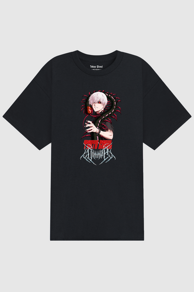 Dim Mak x Tokyo Ghoul - Kaneki Tee - Black