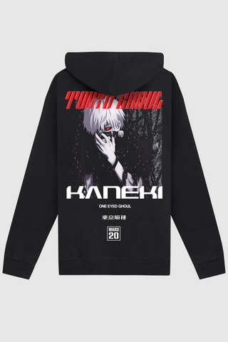 Dim Mak x Tokyo Ghoul - One Eyed Ghoul Hoodie - Black