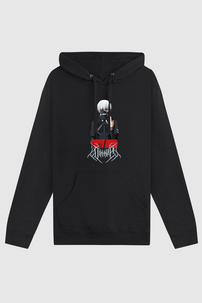 Dim Mak x Tokyo Ghoul - One Eyed Ghoul Hoodie - Black