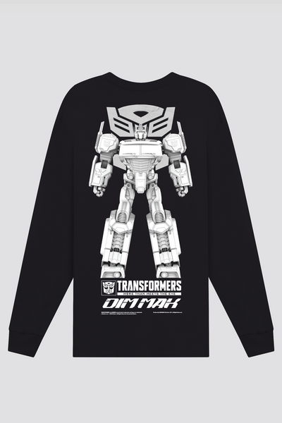 Dim Mak x Transformers - Optimus Prime LS T-shirt - Black