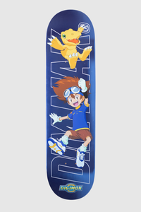 Dim Mak x Digimon - Digimon Tai Augmon Hero Skate Deck