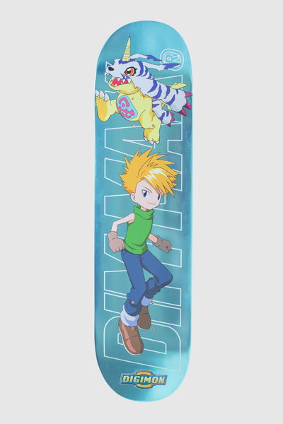 Dim Mak x Digimon - Digimon Matt Gabumon Hero Skate Deck