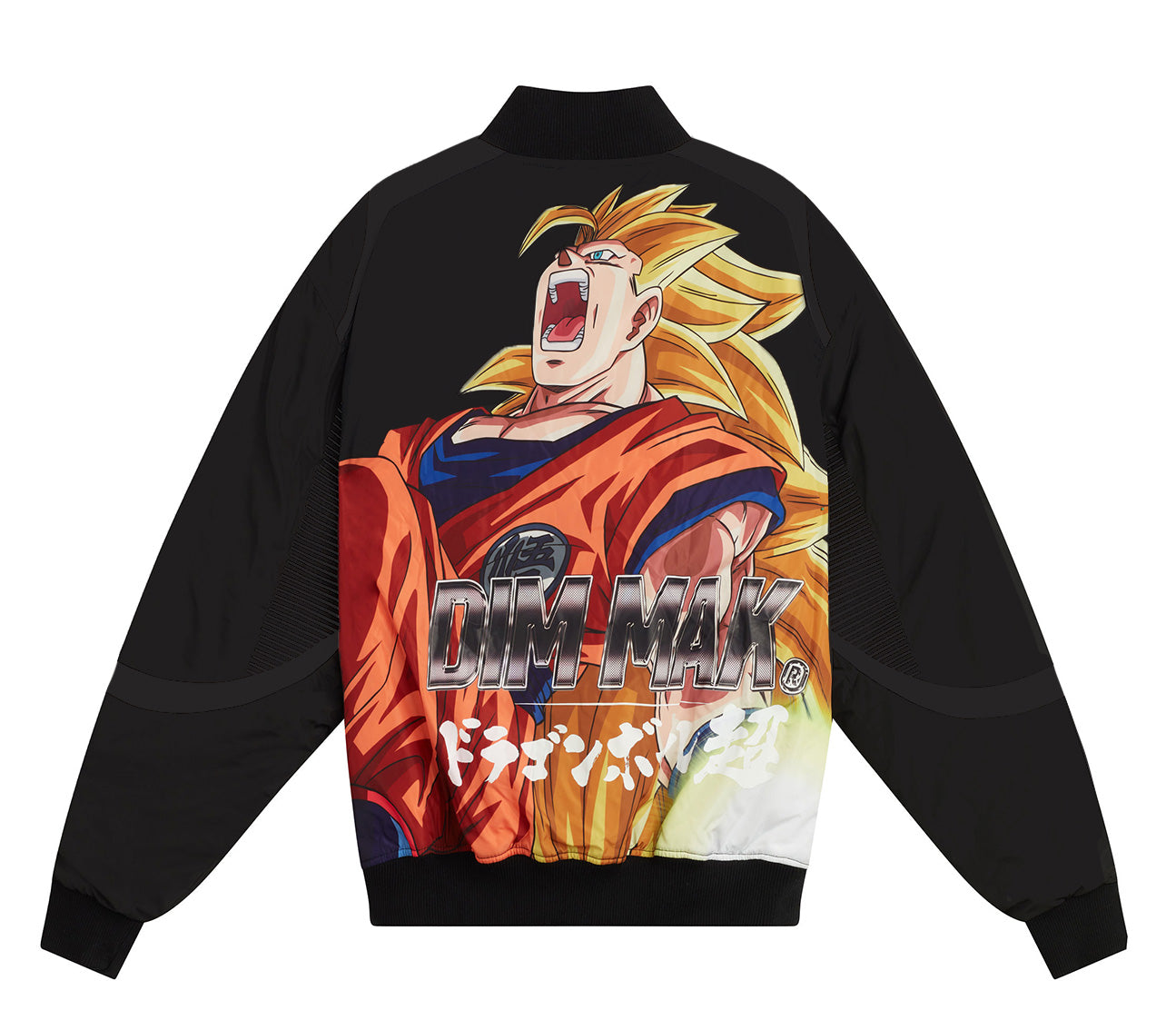 Dim Mak x Dragon Ball Super - Super Saiyan Starter Jacket - Black