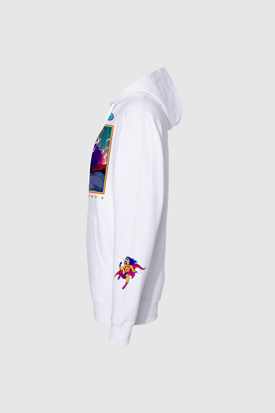 Steve Aoki - HiROQUEST 3 Tour Hoodie - White