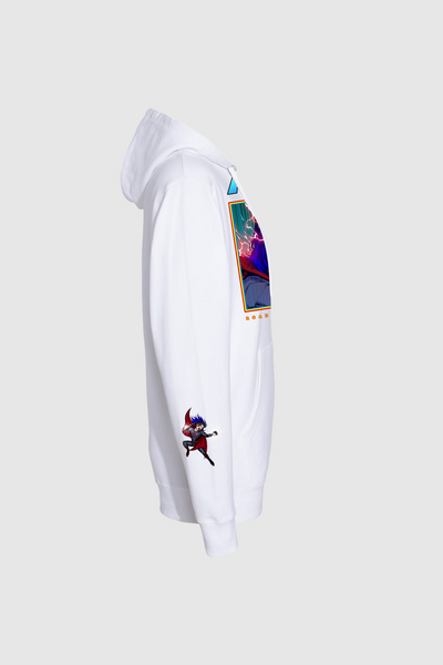 Steve Aoki - HiROQUEST 3 Tour Hoodie - White