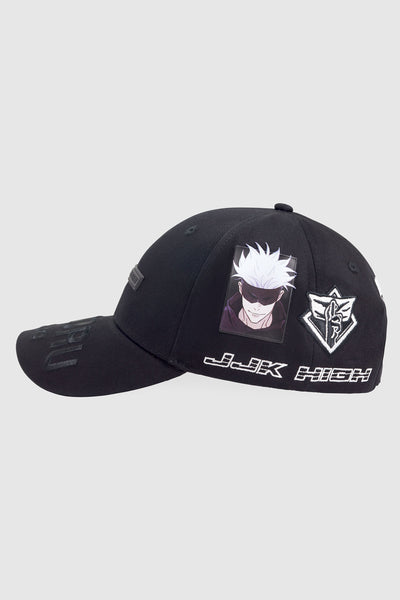 Dim Mak x Jujutsu Kaisen - Gojo Race Cap - Black