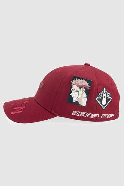 Dim Mak x Jujutsu Kaisen - Sukuna Race Cap - Merlot