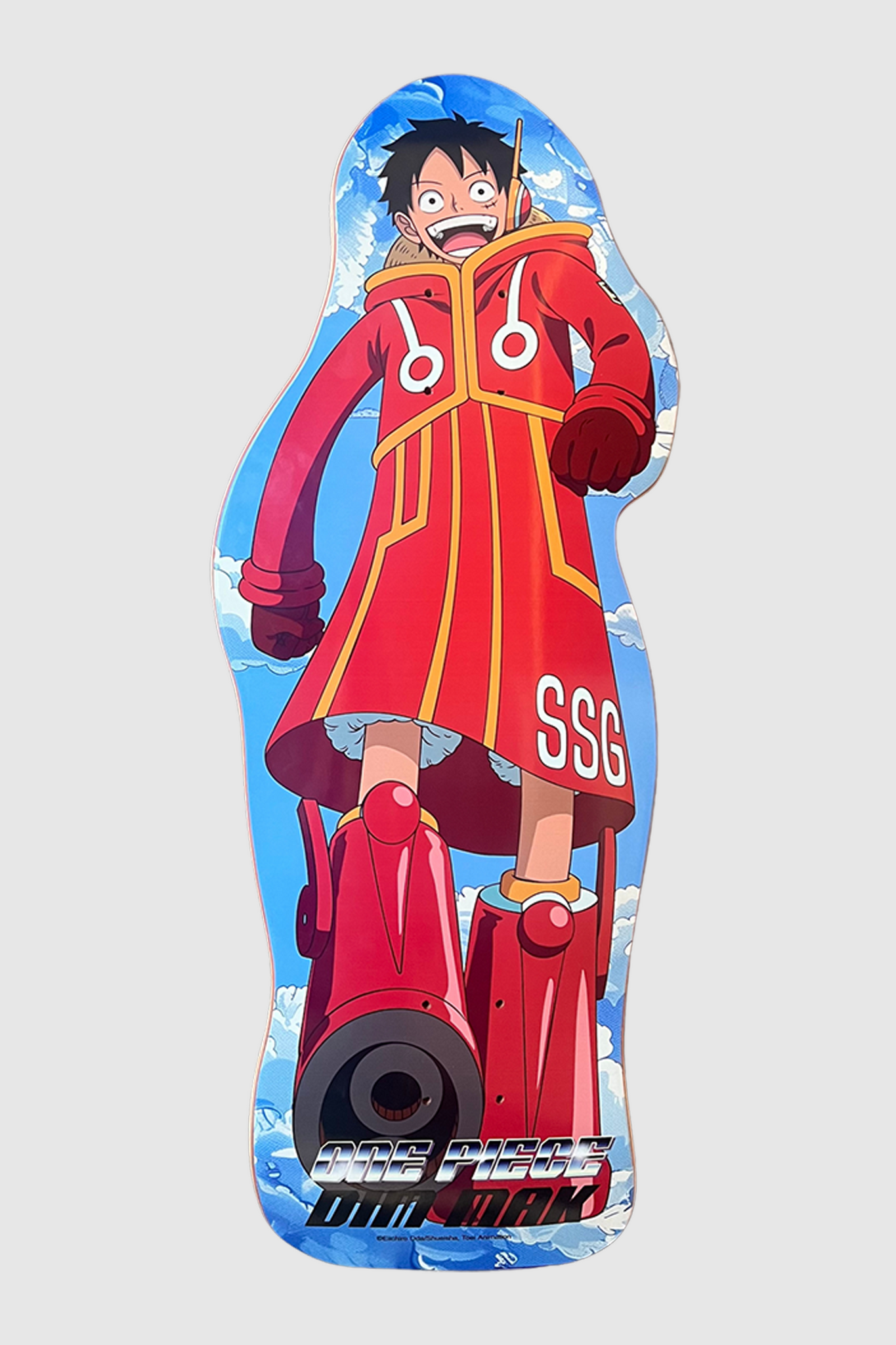 Dim Mak x One Piece - Luffy Skate Deck CNC