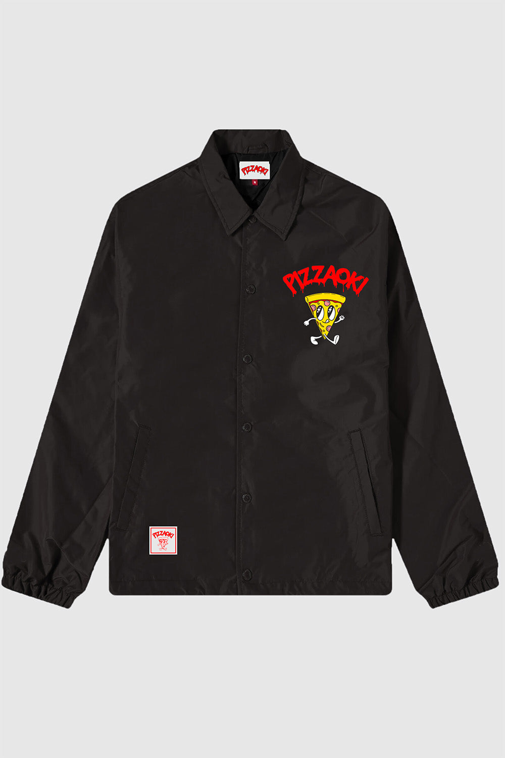 Pizzaoki Graphic Jacket - Black