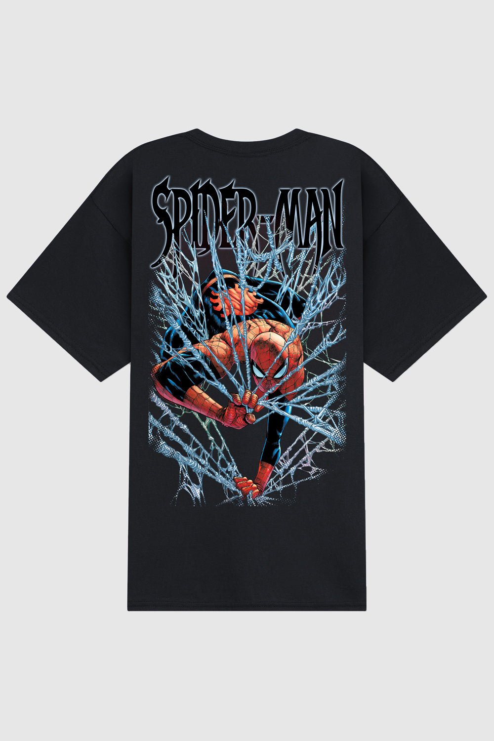 Marvel x Dim Mak - Spider-Man Webbed T-Shirt - Black