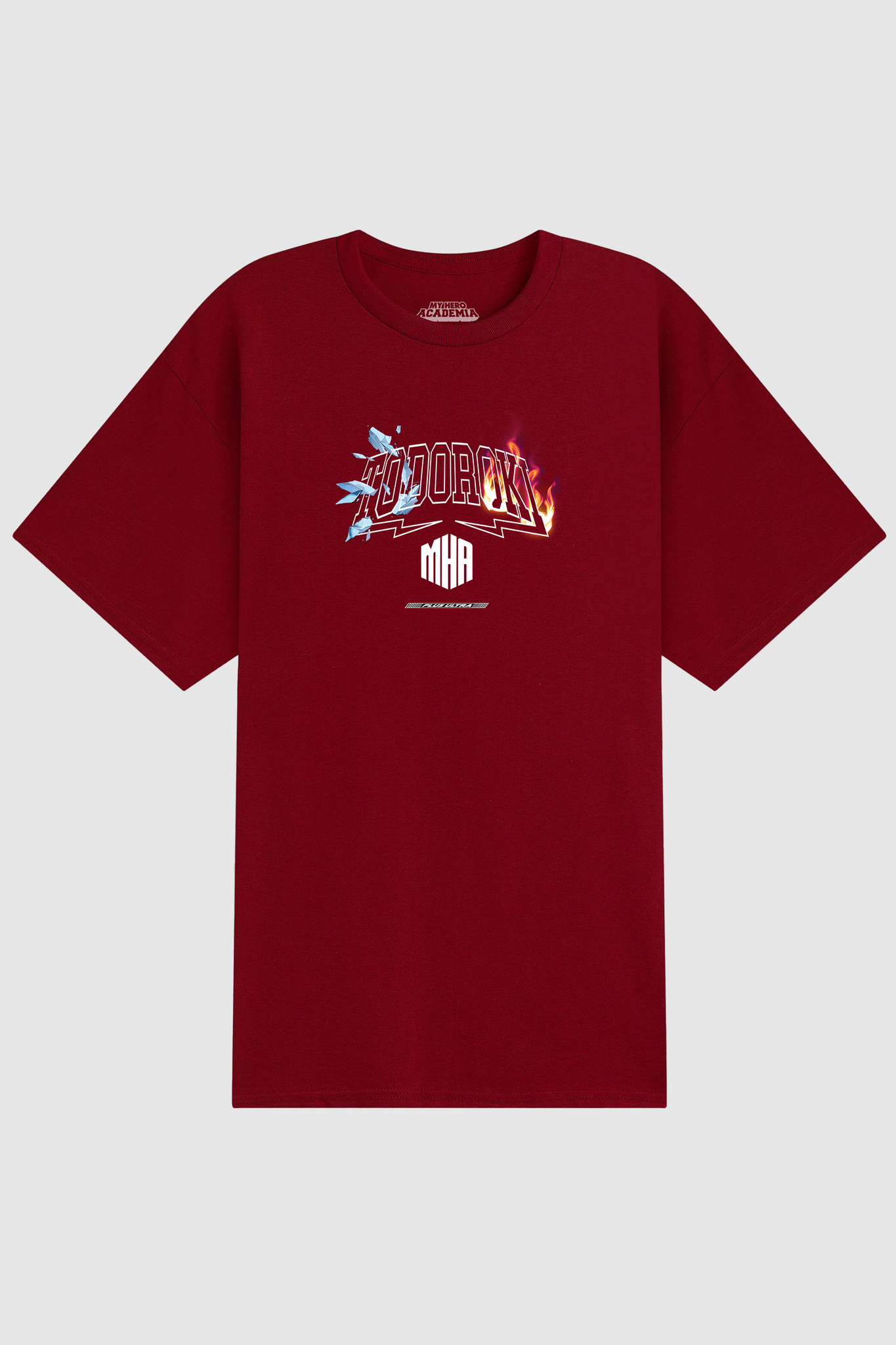 Dim Mak x My Hero Academia - Todoroki Tee - Garnet