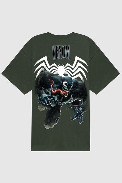 Marvel x Dim Mak - Venom Unleashed T-Shirt - Forest