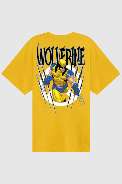 Marvel x Dim Mak - Wolverine Slasher T-Shirt - Gold