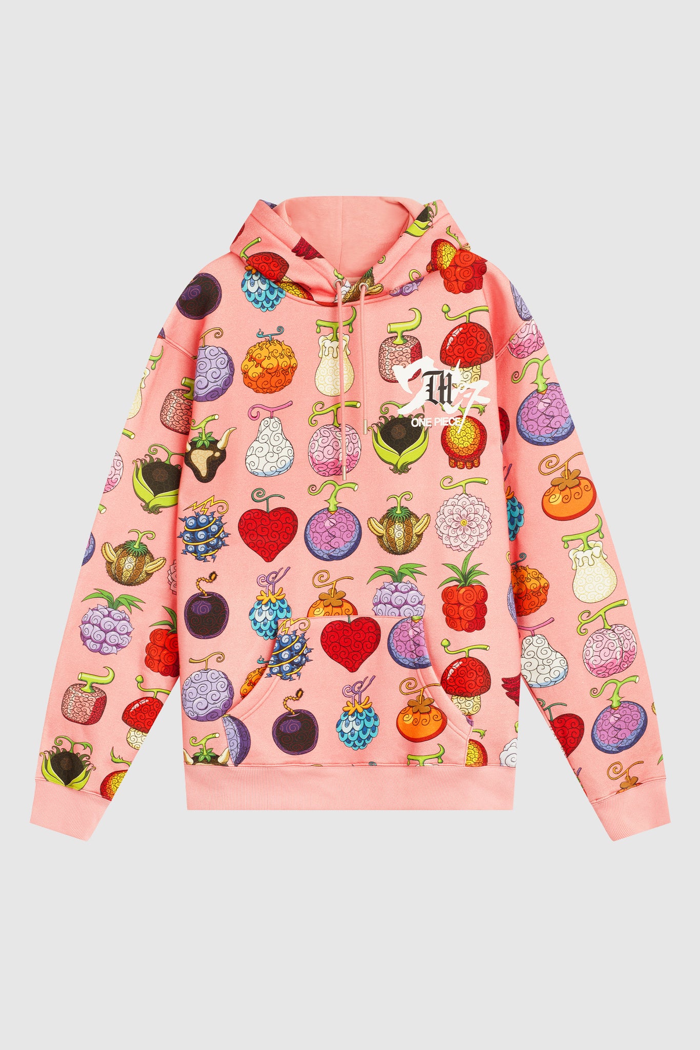 Dim Mak x One Piece - Devil Fruit Hoodie - Pink