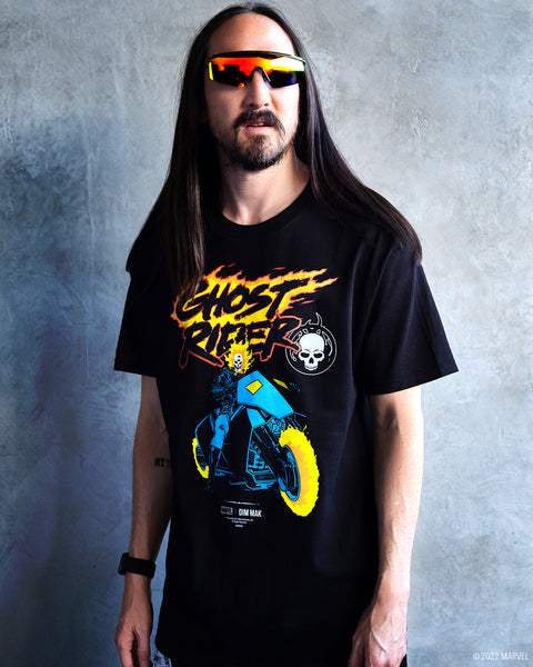 Dim Mak x Ghost Rider - Hell Cycle T-shirt - Black