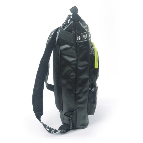 Steve Aoki FŪL FANG Convertible Backpack Tote - Black/Neon Green