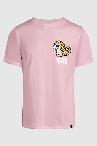 Quarantine Pangolin Tee Pink