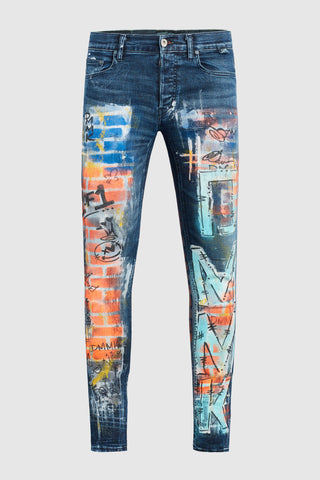 DMMK When I Think To Myself Painted Jeans #50