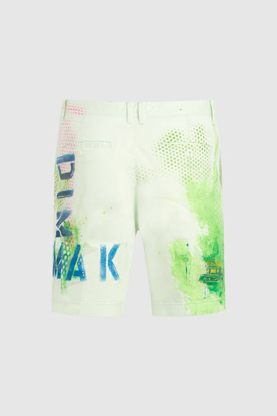 Dim Mak Lime Cassette Shorts #53