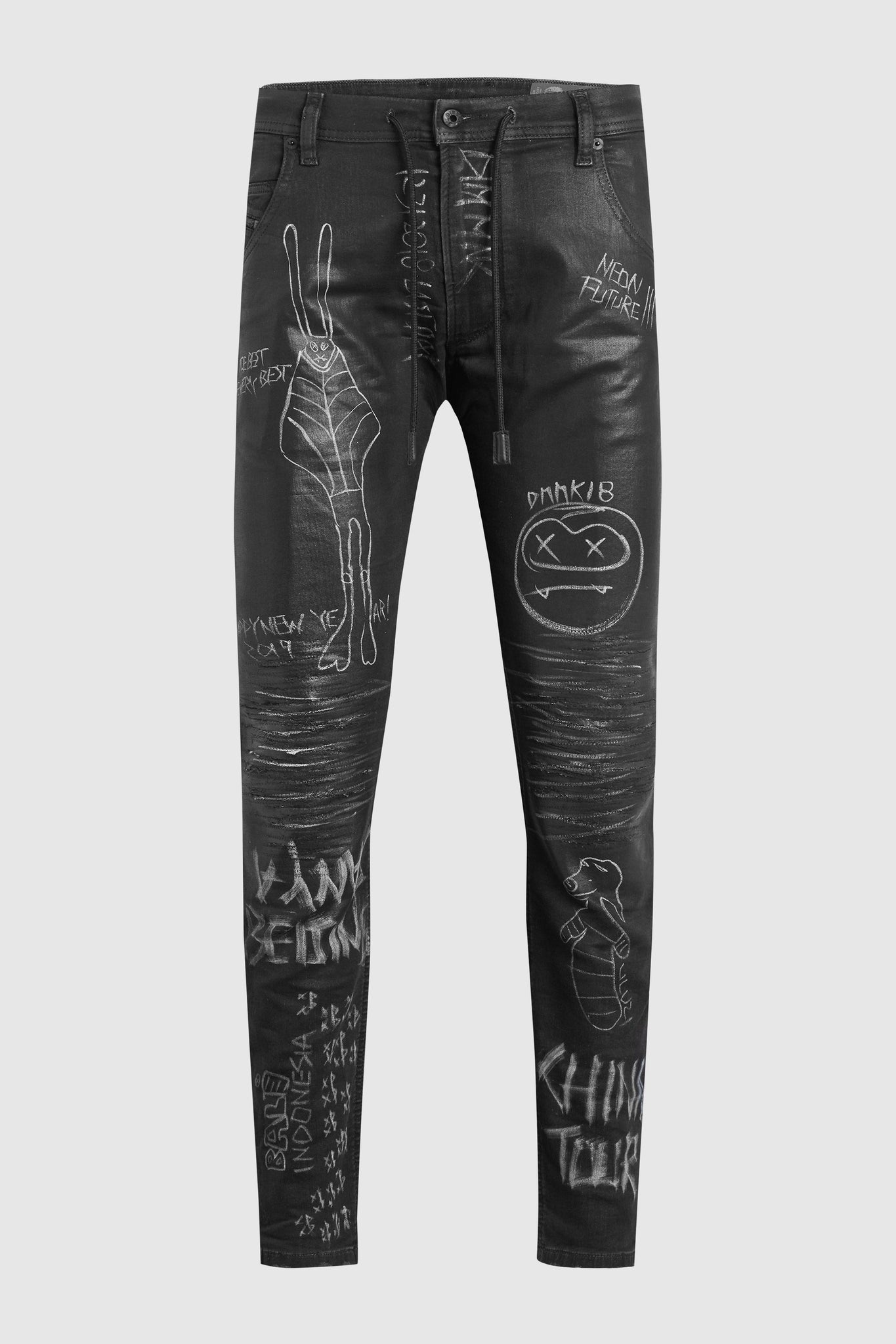 Aoki China/Bali Tour Black Jeans #16