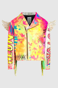 Neon Future Rainbow Wings Jacket - Jeremy Scott #109