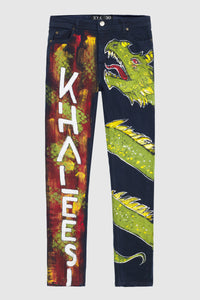 Khaleesi Painted Jeans #130