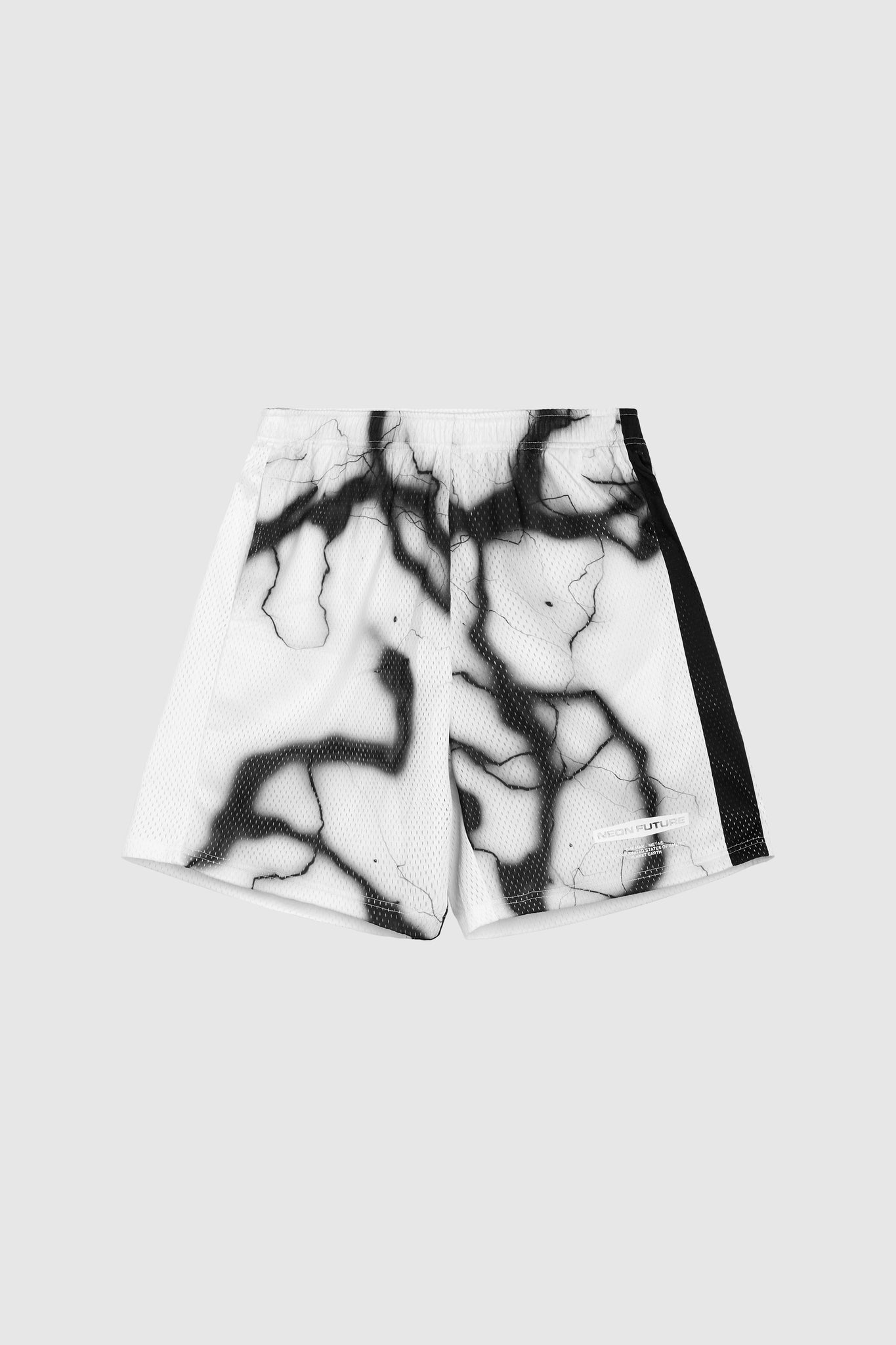 Tr. 15 - "Lightning" Basketball Shorts - White