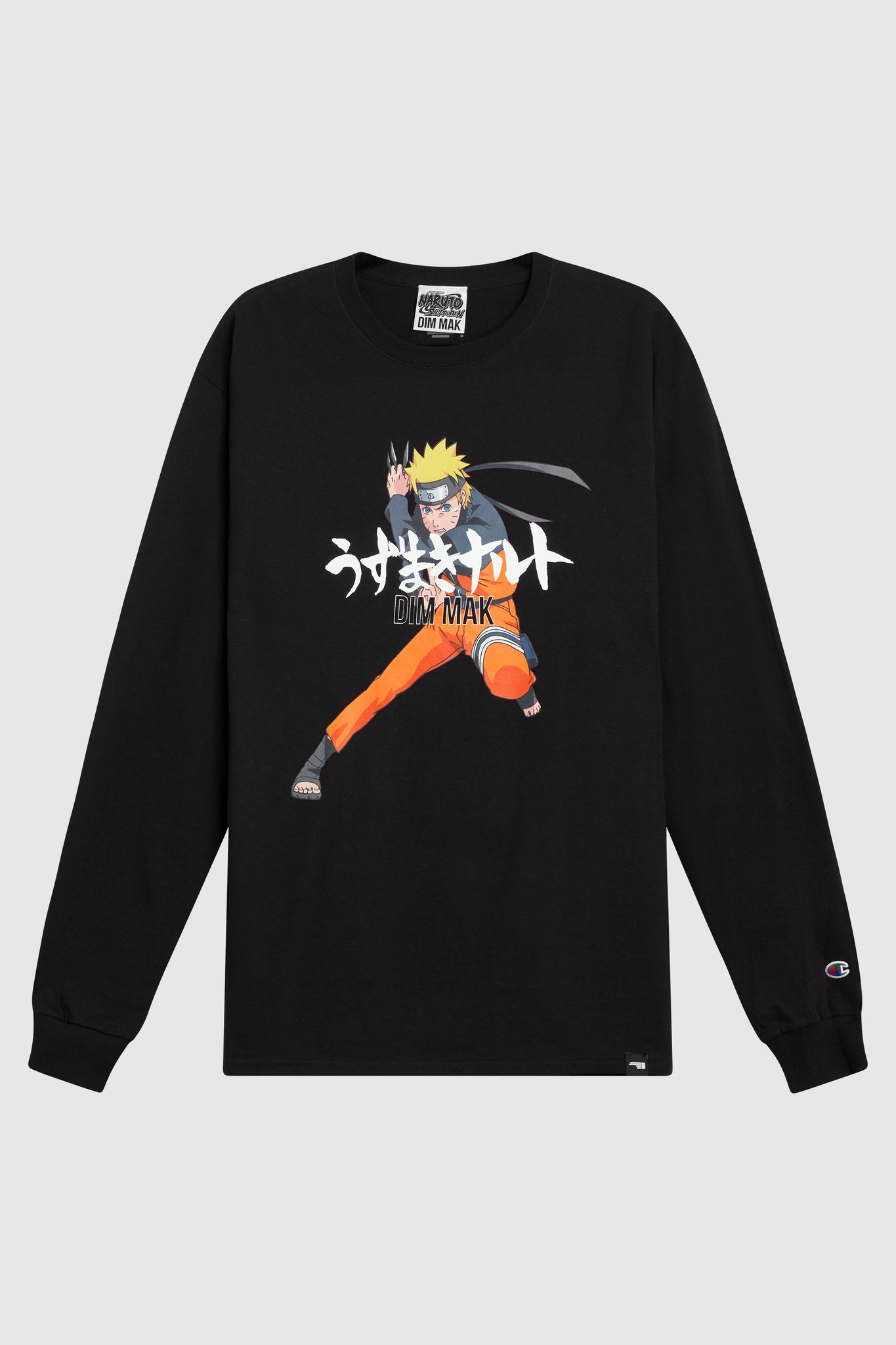 Dim Mak x Naruto - By Any Means Necessary Long Sleeve Tee