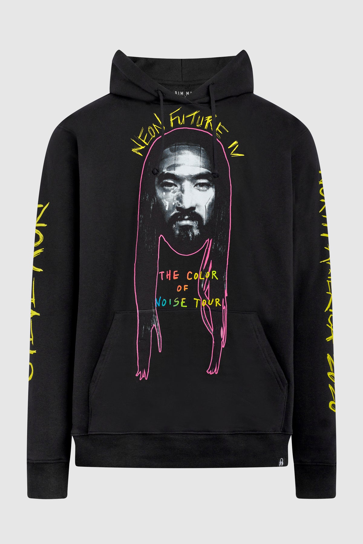 Neon Future IV - Steve Aoki Cut Out Pop Art Hoodie – DIM MAK 