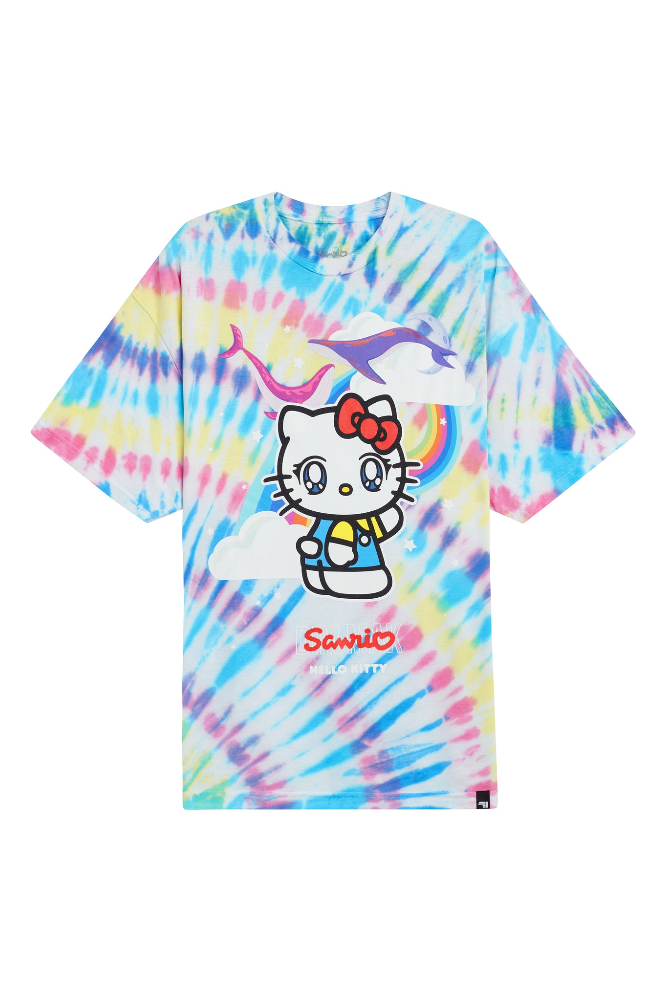 Dim Mak x Sanrio - Hello Kitty Tee - Spectrum Tie Dye
