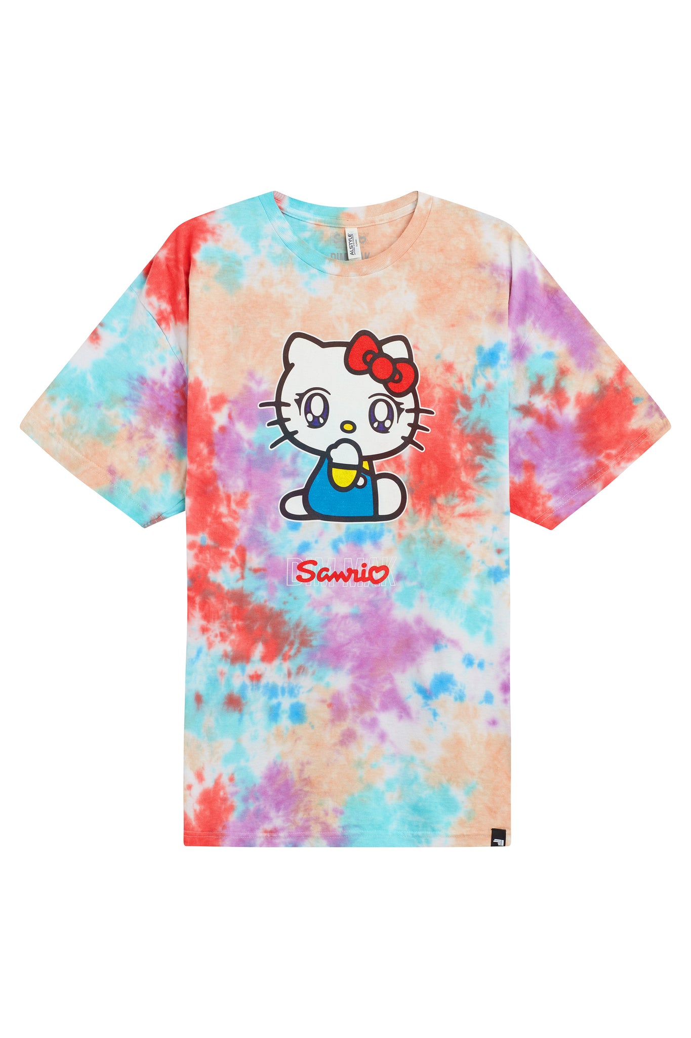 Dim Mak x Sanrio - Hello Kitty Daydream Tee - Kaleidescope Tie Dye