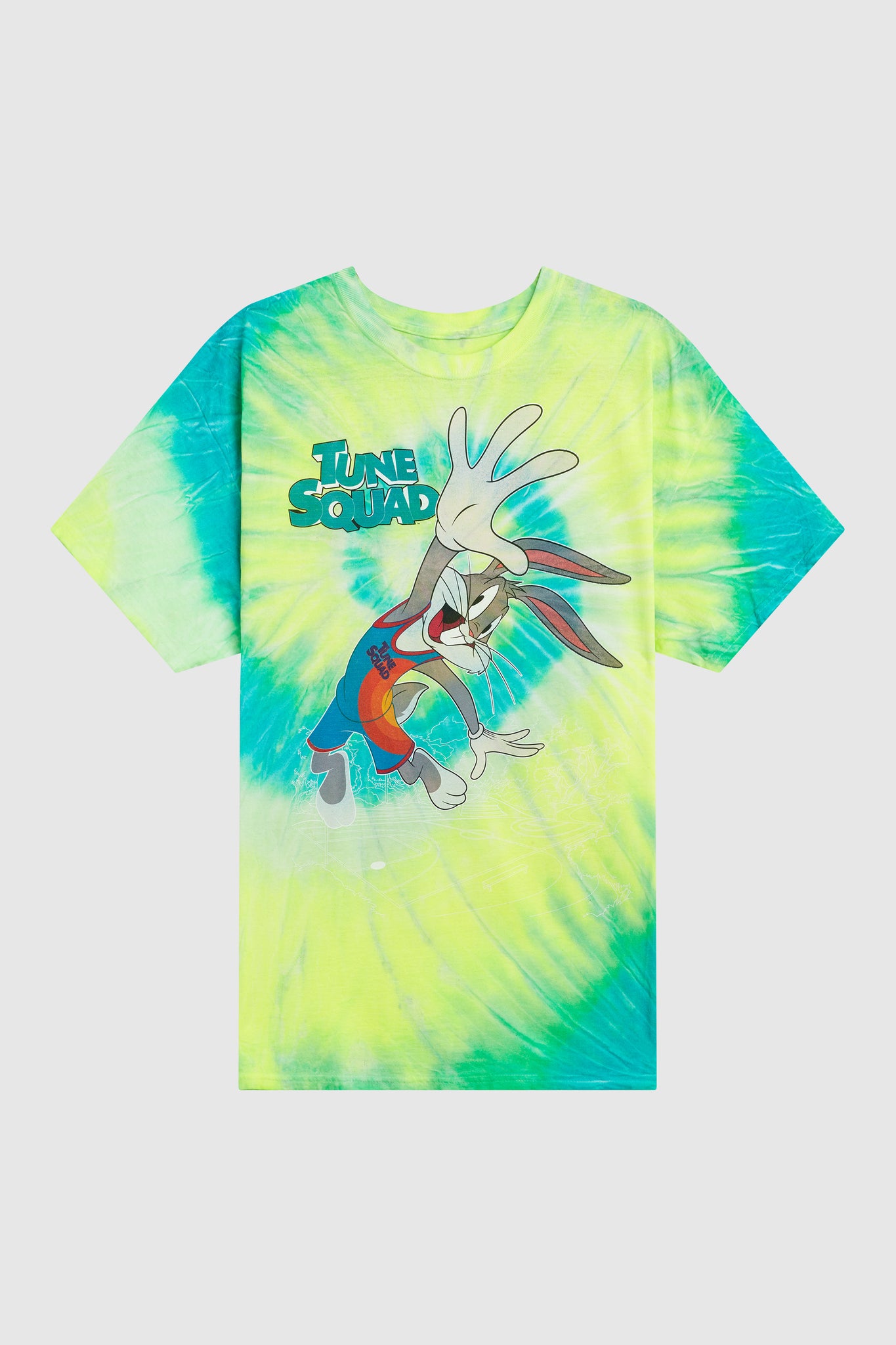 Dim Mak x Space Jam: A New Legacy - Bugs Bunny Tshirt - Starfruit Spiral Tie Dye