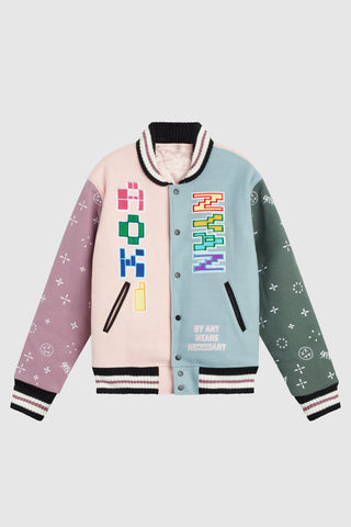 Nyan Aoki Letterman Jacket