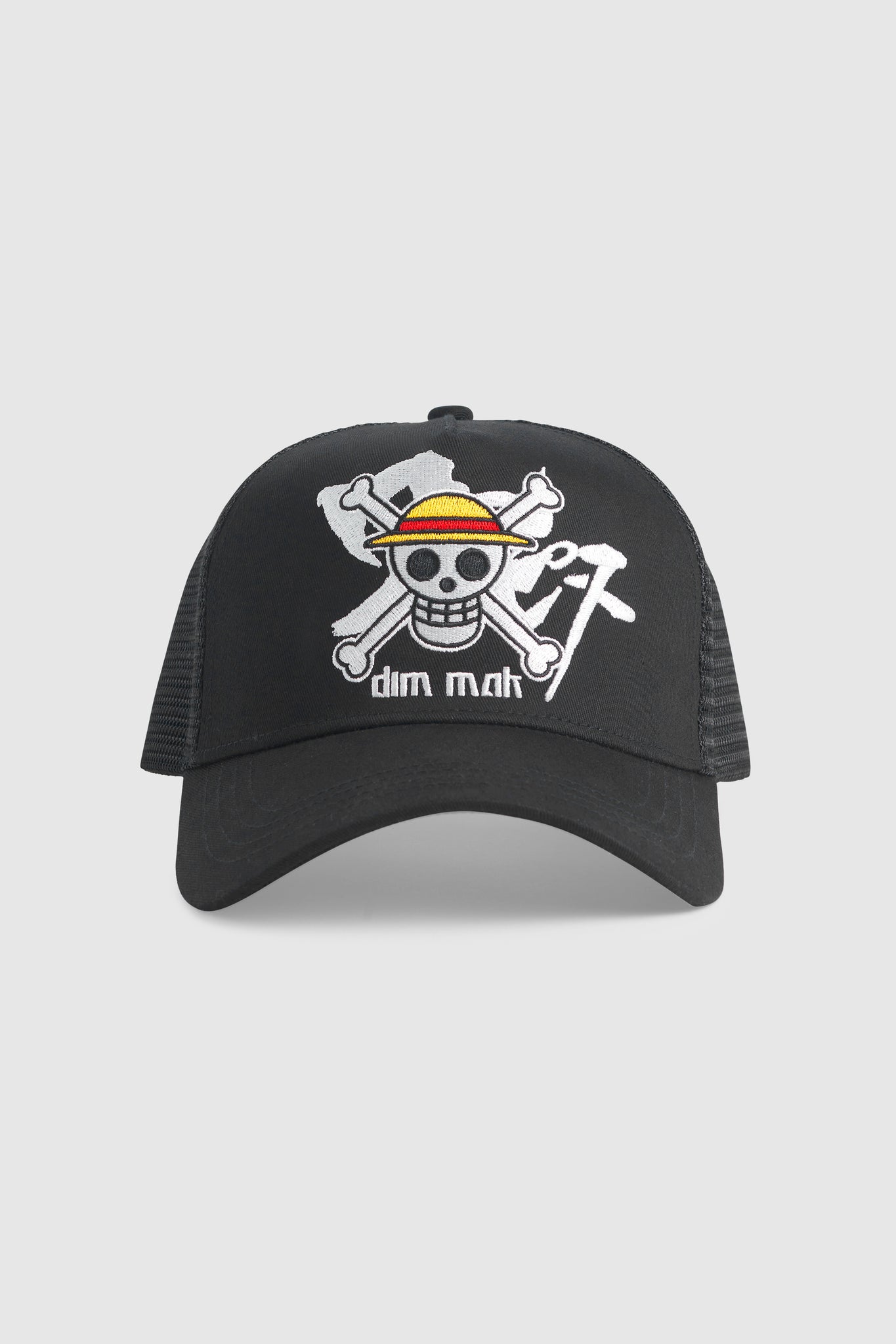 Dim Mak x One Piece - One Piece Trucker - Black