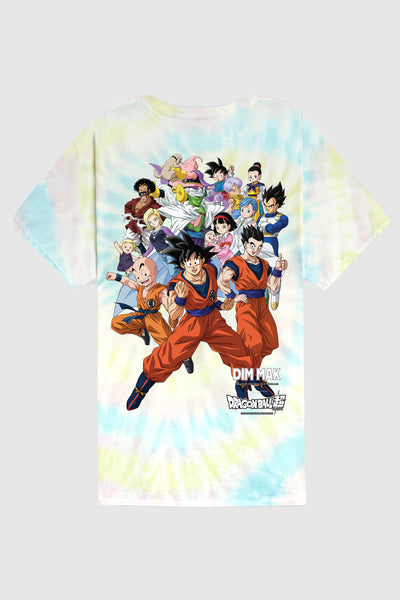 Dim Mak x Dragon Ball Super - Goku Tee - Pastel Tie Dye