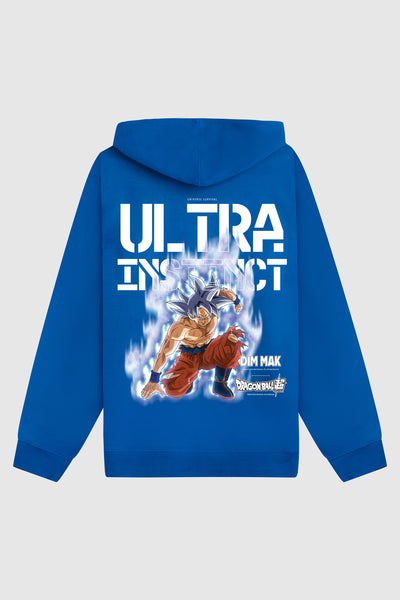 Dim Mak x Dragon Ball Super - Goku Ultra Instinct Hoodie - Royal Blue