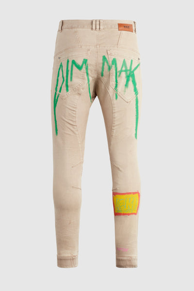 "China Tour" - Hand Painted Jeans by Steve Aoki #3
