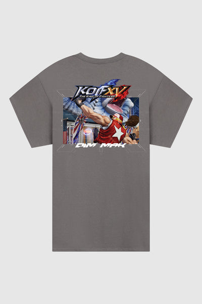 Dim Mak x The King of Fighters - Terry Tee - Charcoal Grey