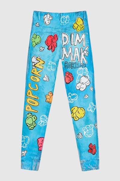 PAINTED DMMK POPCORN JEANS #181