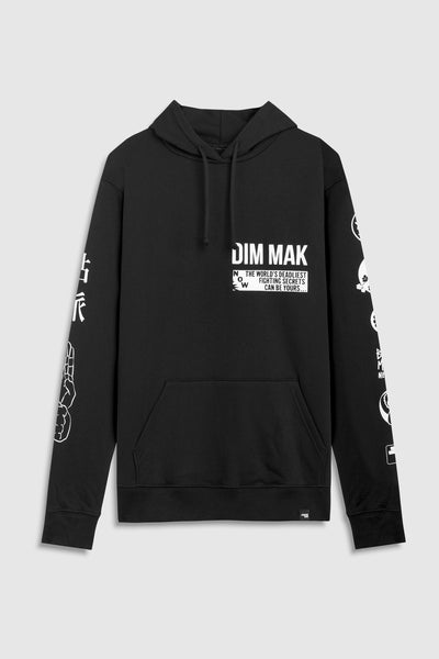 Death Touch Crew Hoodie - Black