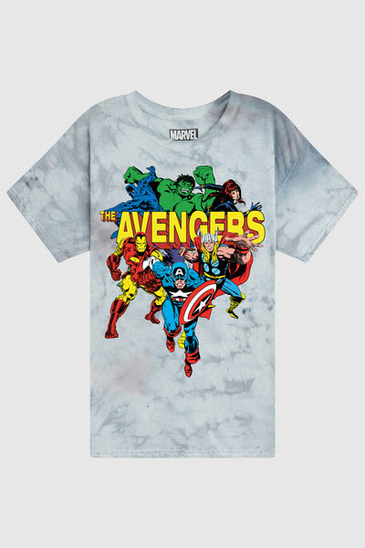 Marvel x Dim Mak: Avengers - Avengers Tee - Tie Dye
