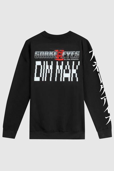 Dim Mak x Snake Eyes - Arashikage Crew Neck - Black